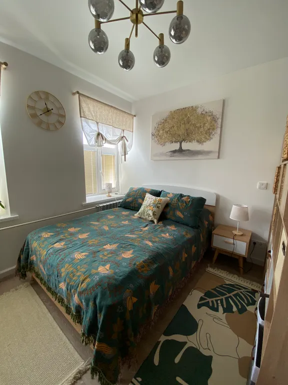 Студия в стиле Сканди с видом на Кремль