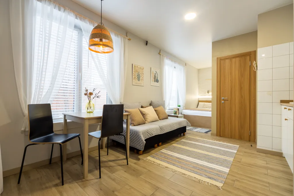 Квартира Квартира Атмосферная студия рядом с автовокзалом — Красноярск