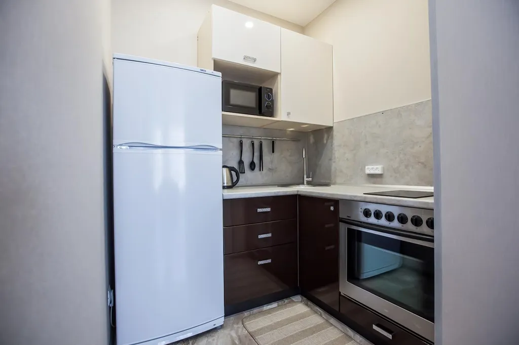 Просторные двухкомнатные апартаменты в стильном районе города