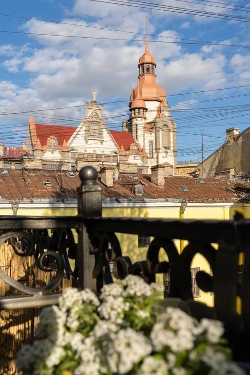 Двухуровневая мансарда в историческом центре