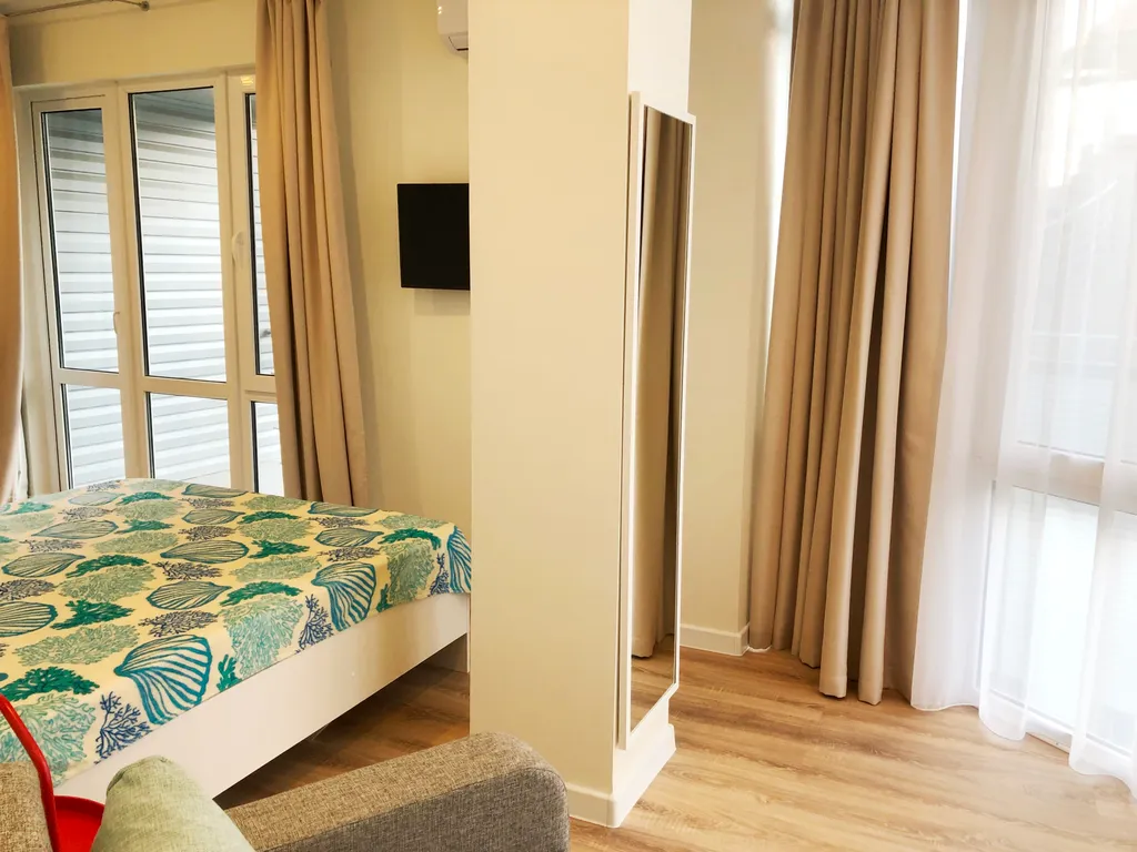 Трехместная студия №5 с балконом