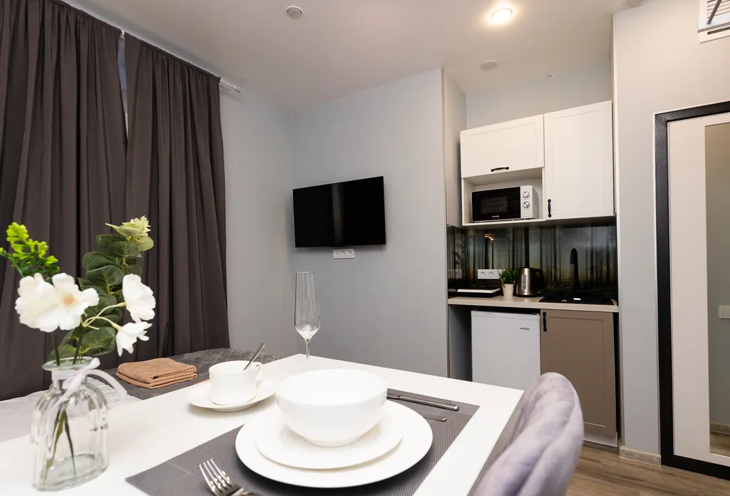 Уютная студия рядом с лесопарком