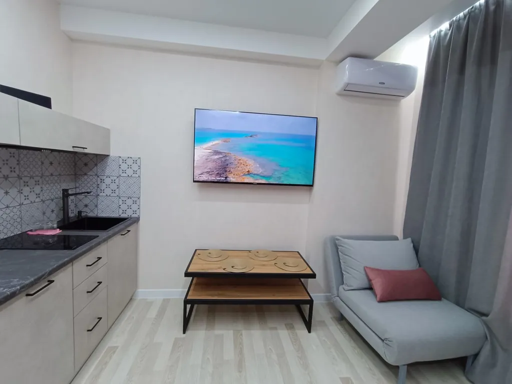 Студи 21 квартира 7 минут до моря для 3х гостей