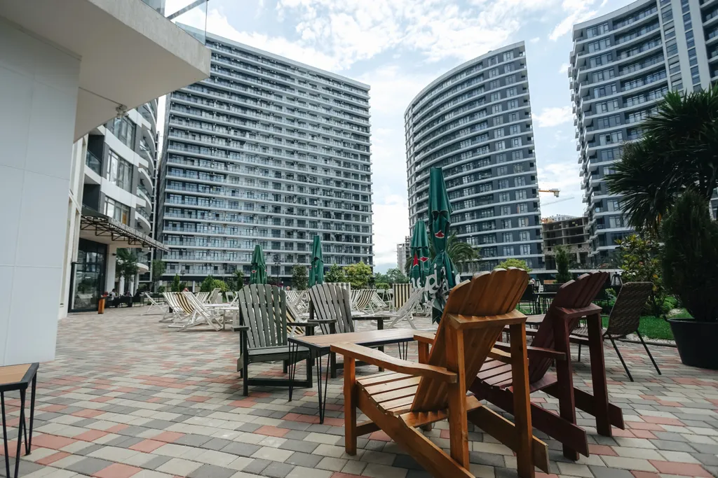 GG Home  - уютная студия в White Sails с видом на море на 12 этаже