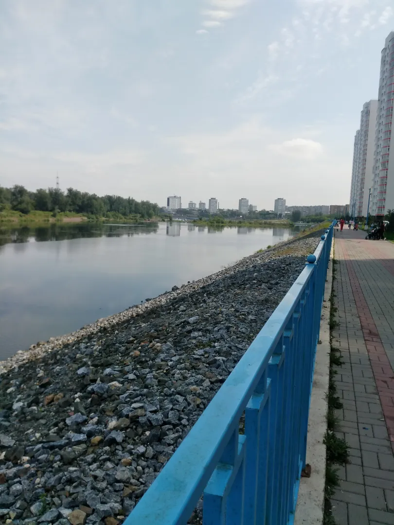 Ярыгинская набережная в сторону Коммунального моста
