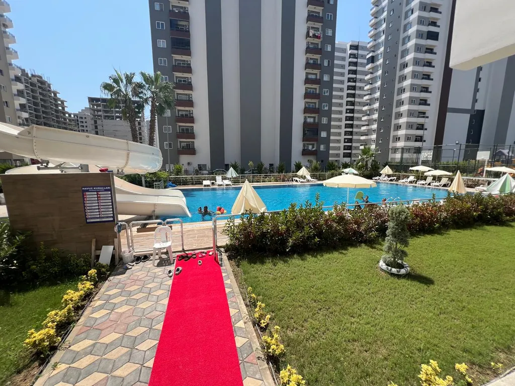 Новая уютная квартира в пляжном районе Арпачбахшиш