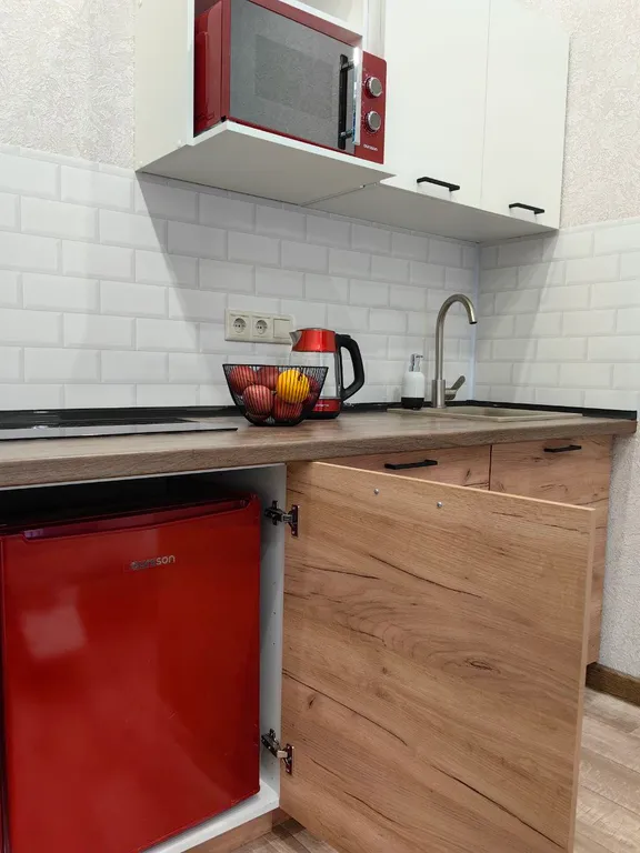 Студия с новым ремонтом