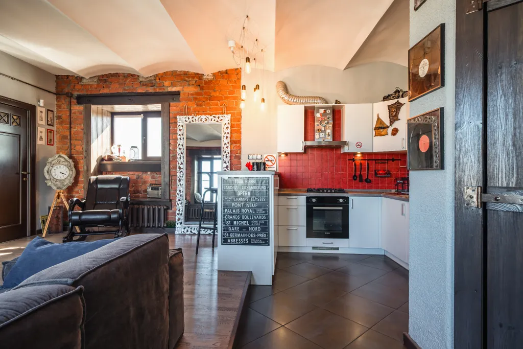 Квартира Квартира True Loft with great view — Санкт-Петербург