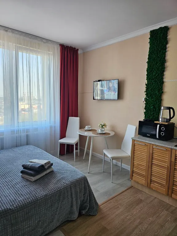 Уютная студия для комфортного проживания