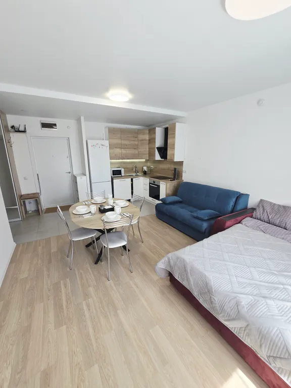 Уютная квартира с видом на парк рядом с метро