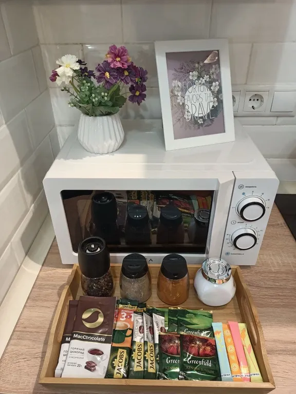 Квартира Квартира Уютная студия у метро Варшавская, Каширская — Москва