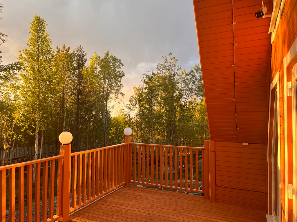 Домик а-фрейм на участке 10 соток