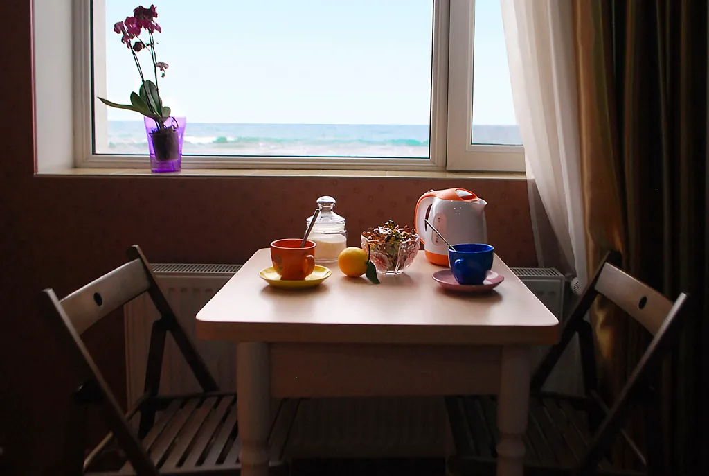 Уютные апартаменты с кухней на первом этаже