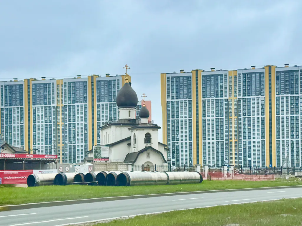 Квартира Квартира Шикарная трешка с крытым паркингом — Санкт-Петербург