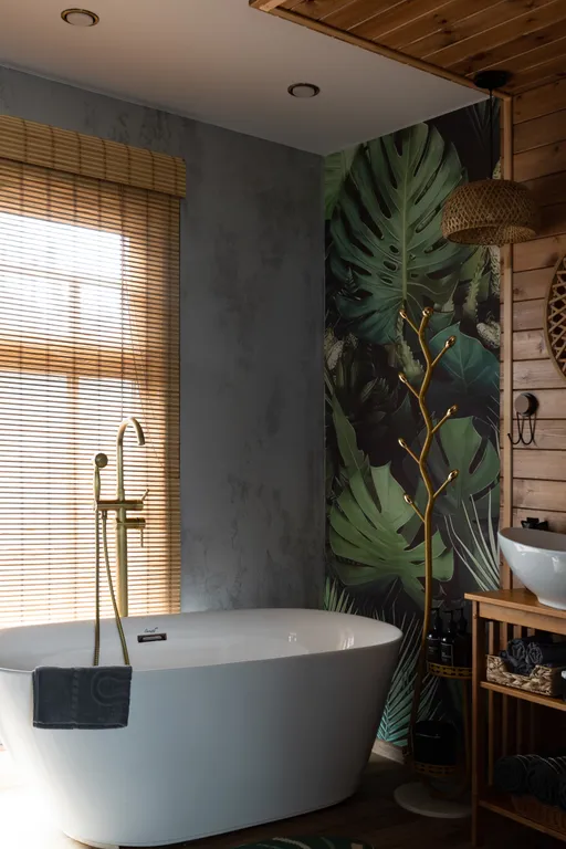 Коттедж Уютный стильный дом в стиле Джапанди — Аннино