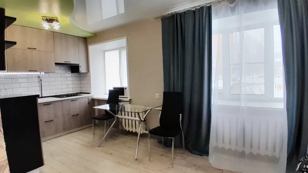 Уютная квартира с кухней студией