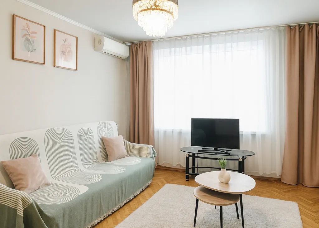 Просторная квартира рядом с набережной