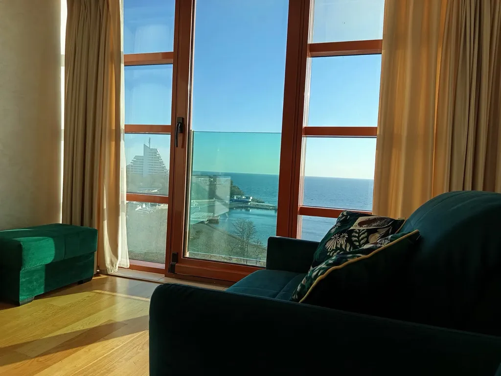 Апартаменты с видом на море в ЖК "Золотая Бухта", Анапа