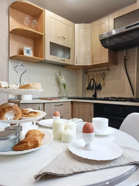 Уютная двухкомнатная квартира в центре города