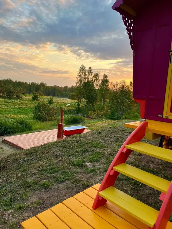 Уникальный арендный объект Кибитка на холме