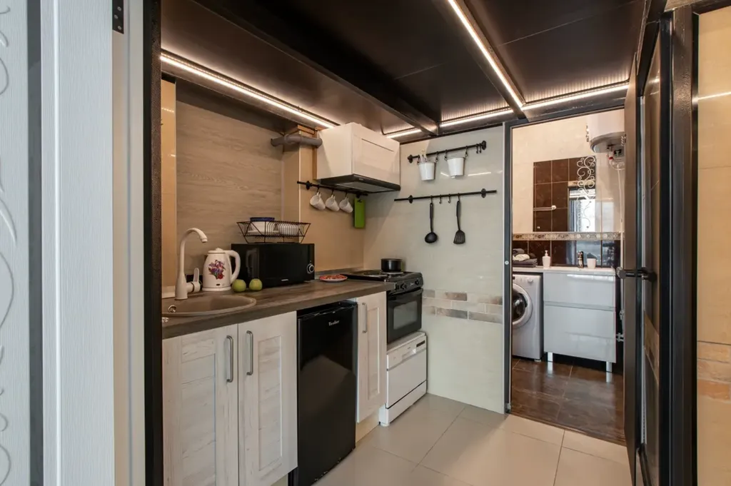 Дизайнерская двухуровневая квартира на Невском