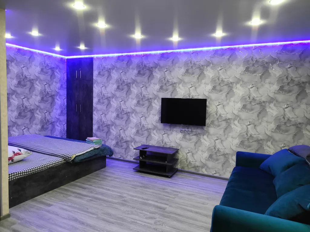 Студия с прекрасным видом на Волжский парк и набережную реки Волга