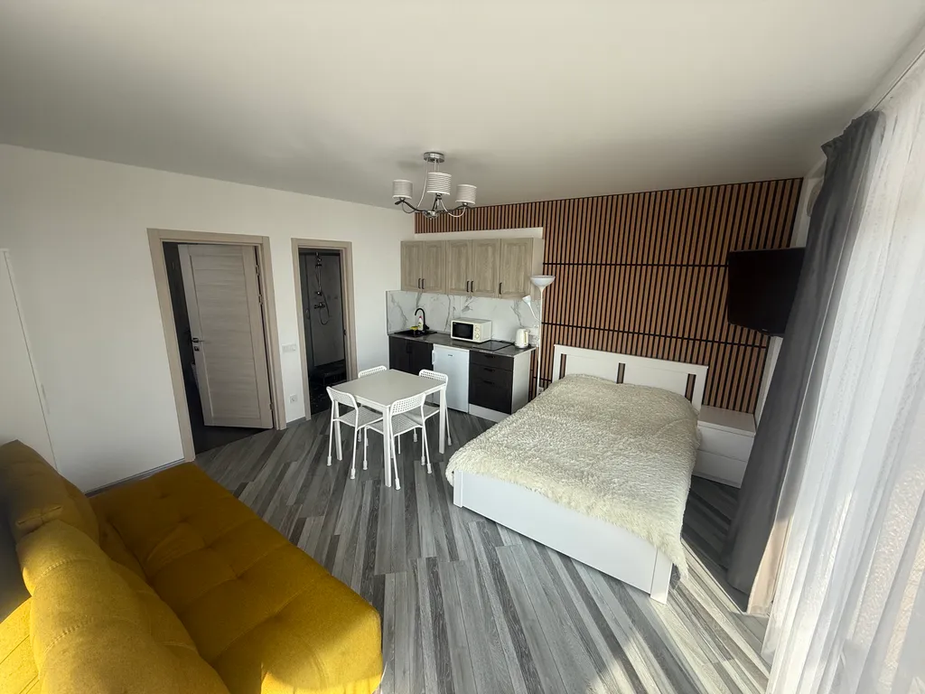 Квартира-студия с шикарным видом на море и гору Аю-Даг — аренда посуточно в Даниловка