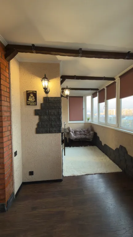 Уютная квартира на 10 этаже с красивым видом на город