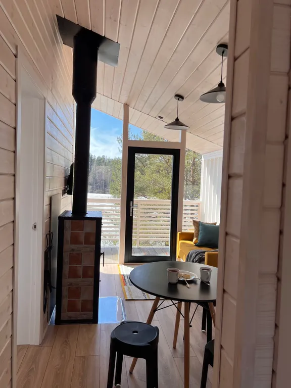 Панорамный коттедж