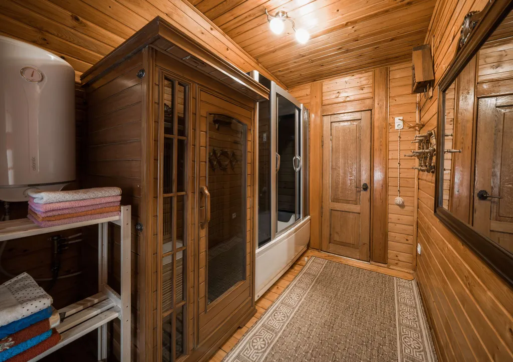 Дом с сауной у озера