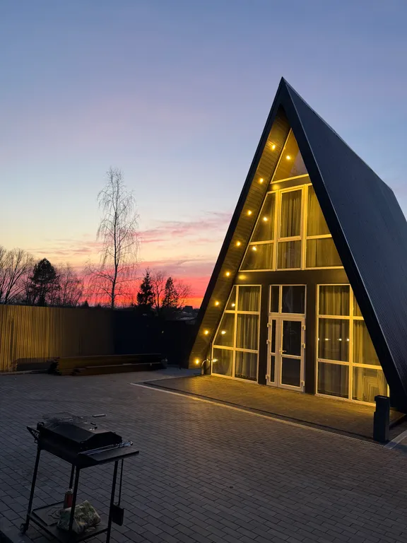 Апартаменты с видом на сосновый лес