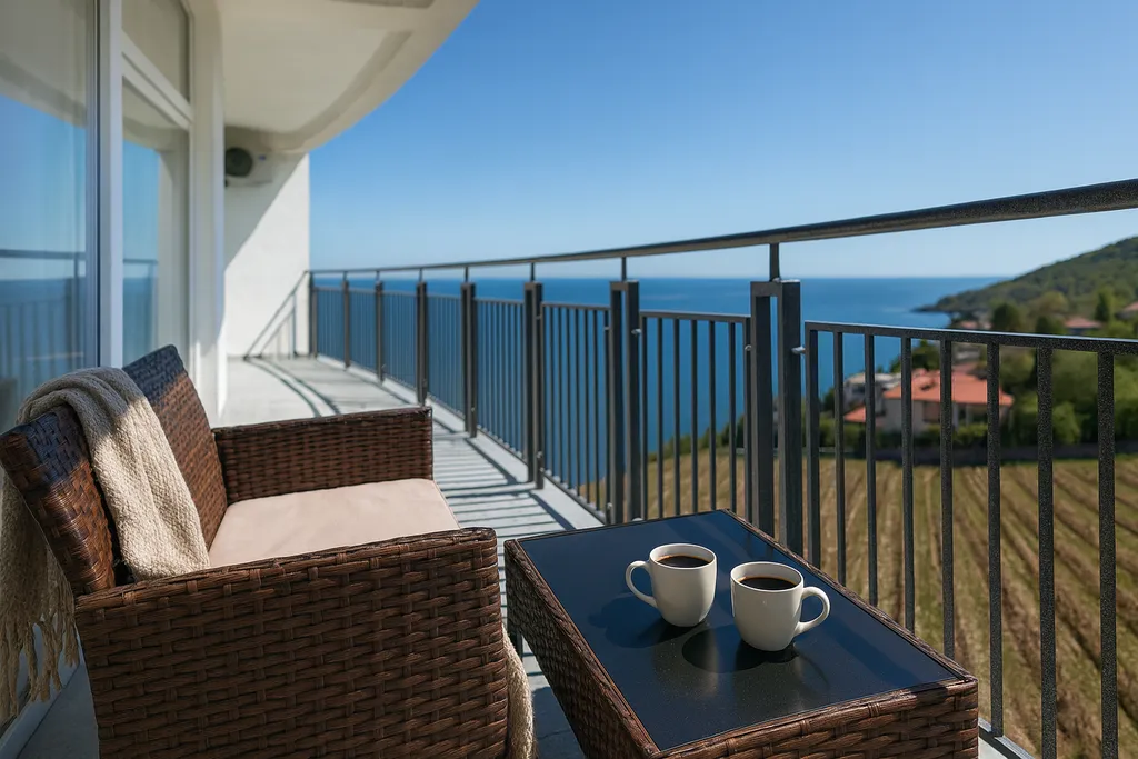 Апaртaмeнты с панорамным видом на море