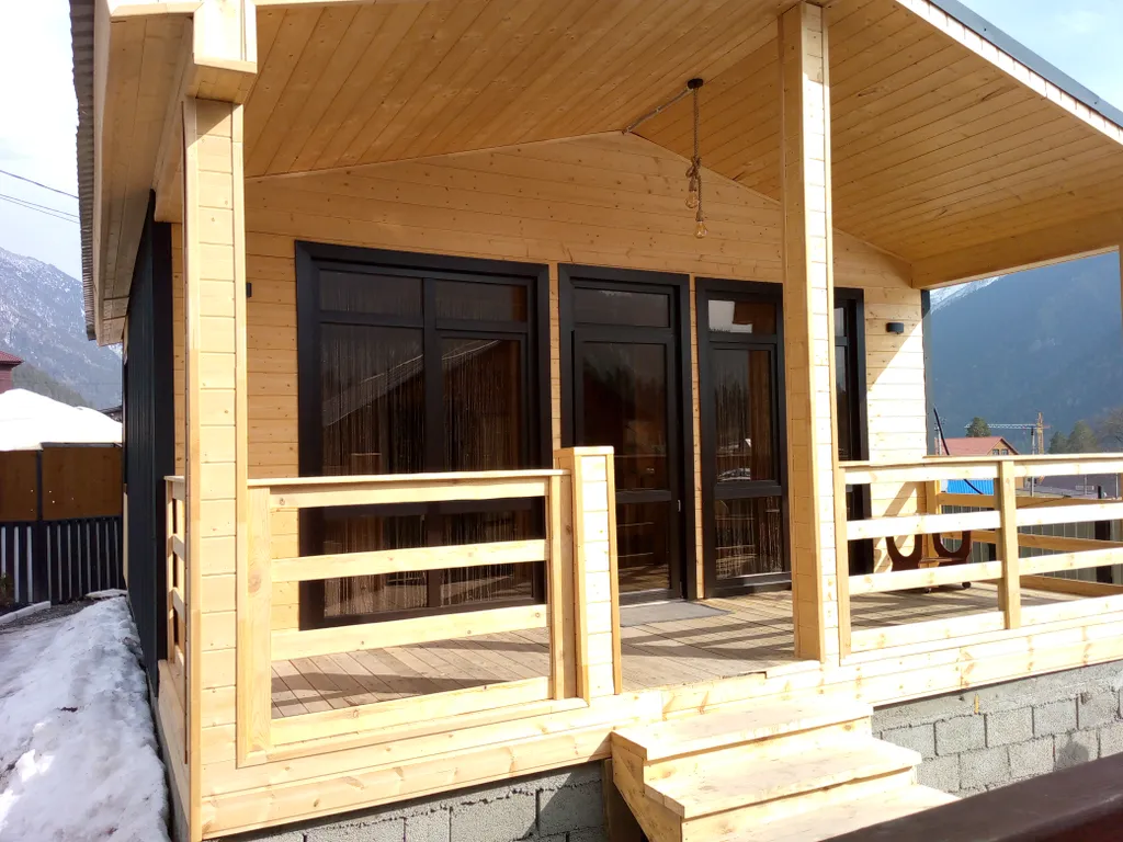 Коттедж 3-комнатный Дом — Архыз