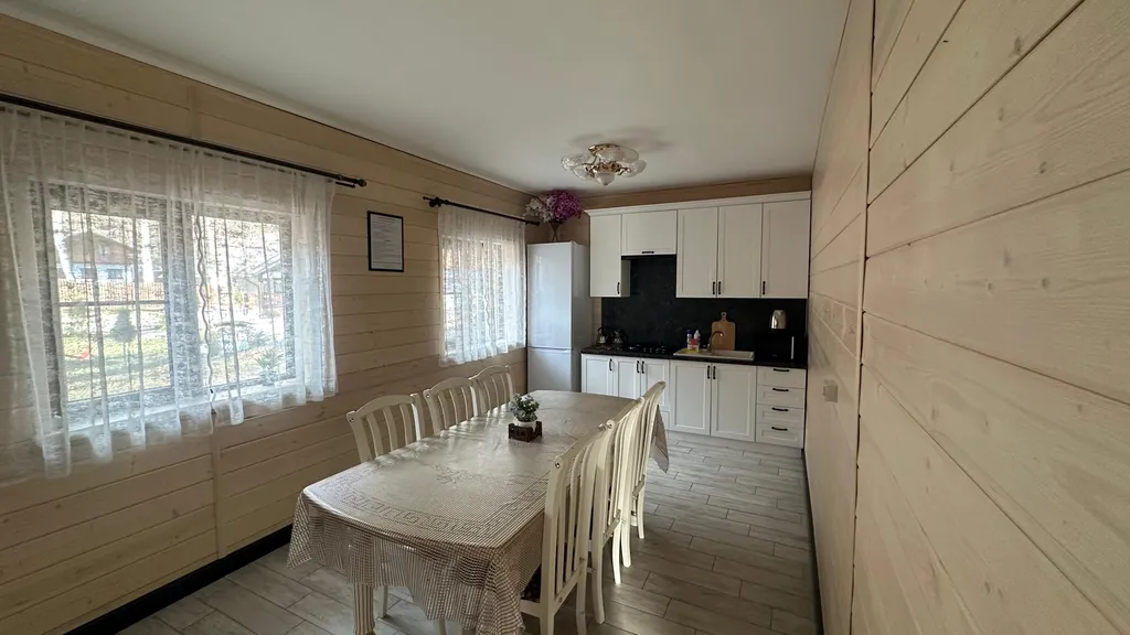 Шале с видом на горы и реку Moon House Arkhyz