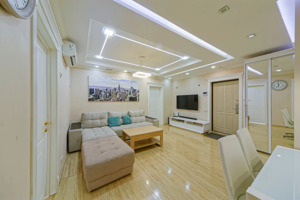 Квартира Евро-дизайнерская квартира 3 спальня 2 санузла 15 мин до Кремля — Москва