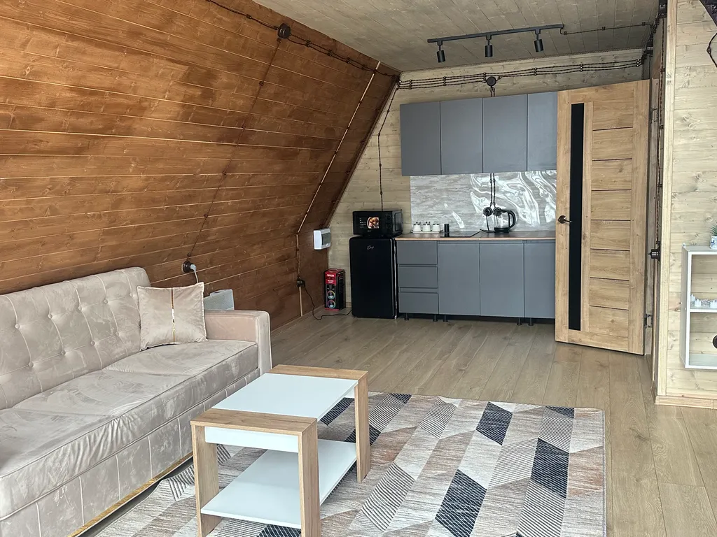 Коттедж Коттедж А-фрейм в живописном месте — Архыз