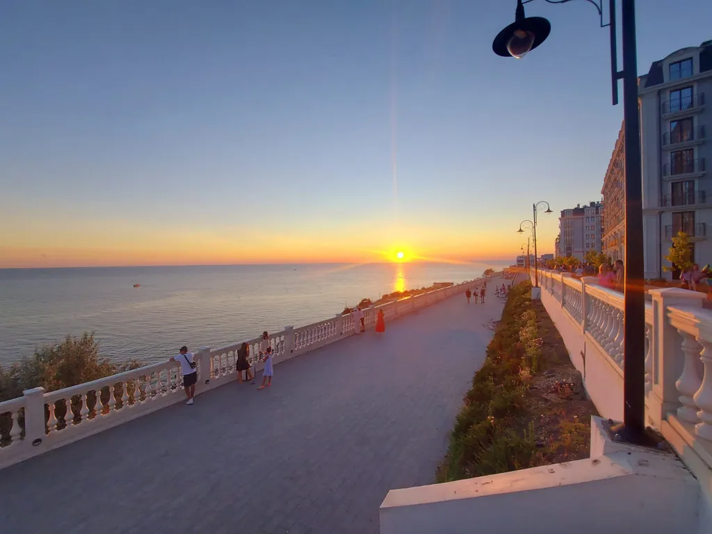 Новая студия с видом на Море