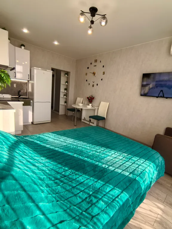 Студия с видом на город