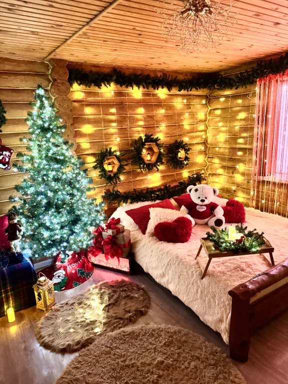 Номер с видом на горы атмосфера