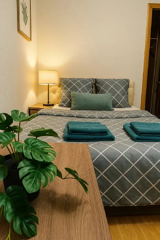 1-комнатная квартира в центре у достопримечательностей с закрытым двором