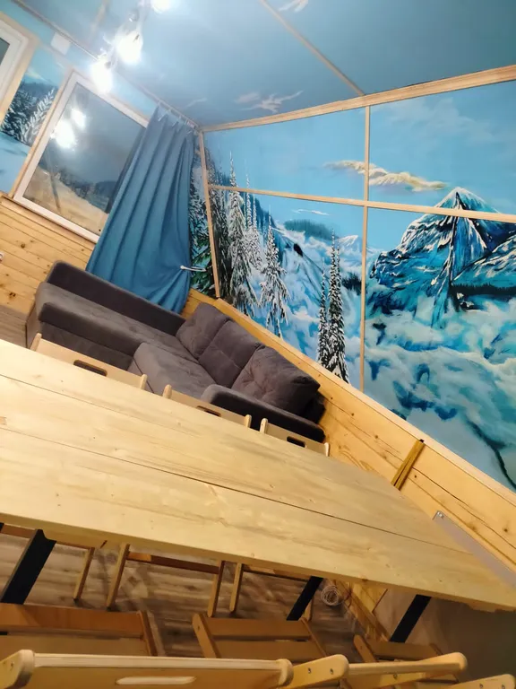 Коттедж Уютный дом с видом на горы — Шерегеш