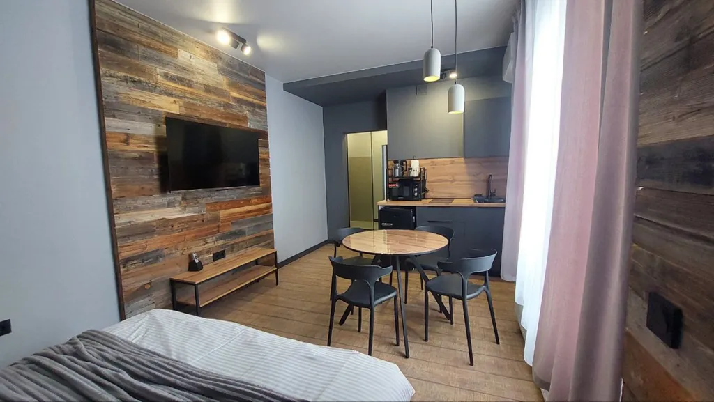 Стильная студия в центре Шерегеша