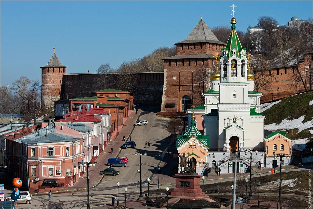 Квартира Квартира Видовая студия у кремля — Нижний Новгород