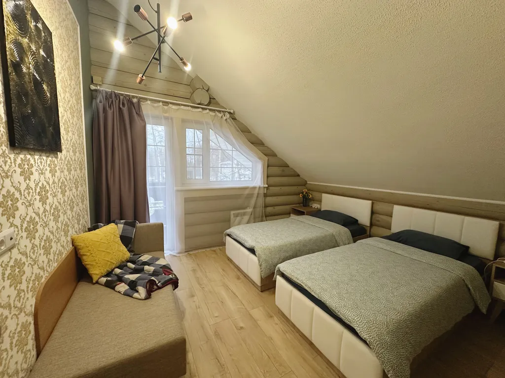 Коттедж Теремок с сибирским банным чаном на новой Риге — Истра