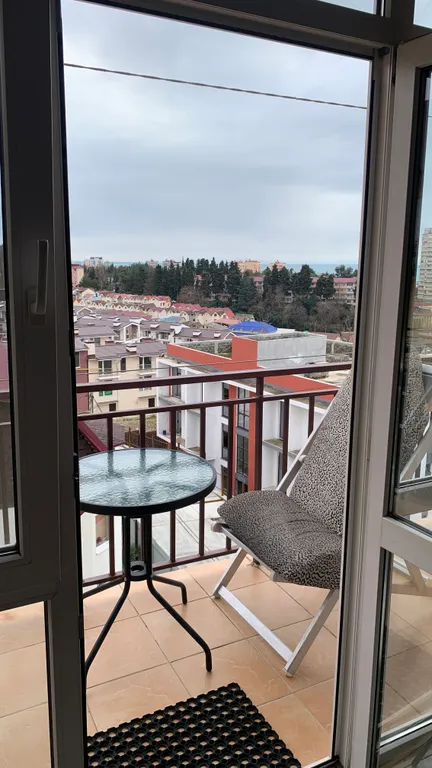 Квартира Уютная квартира-студия в Курортном городке с видом на море — Адлер