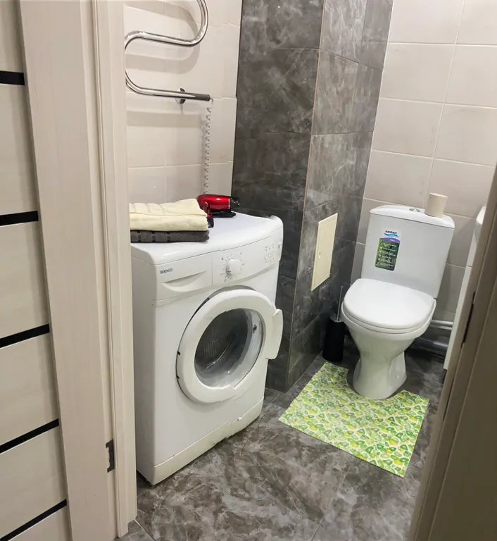 Светлая студия со всеми условиями для комфортного проживания