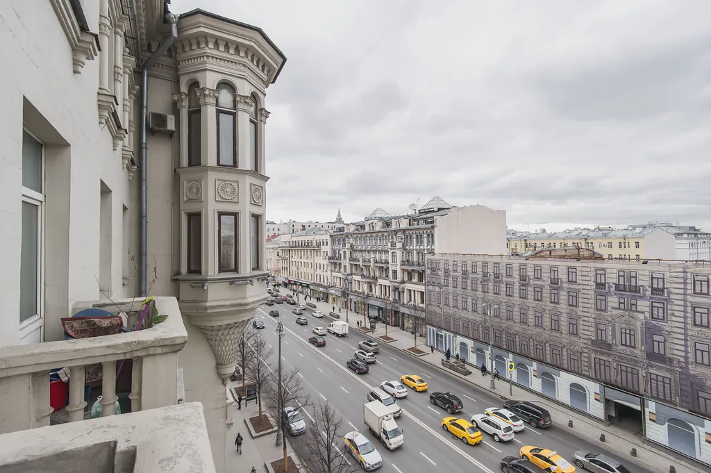 Квартира Квартира С балконом на Тверскую: Ваша смотровая площадка в центре Москвы — Москва