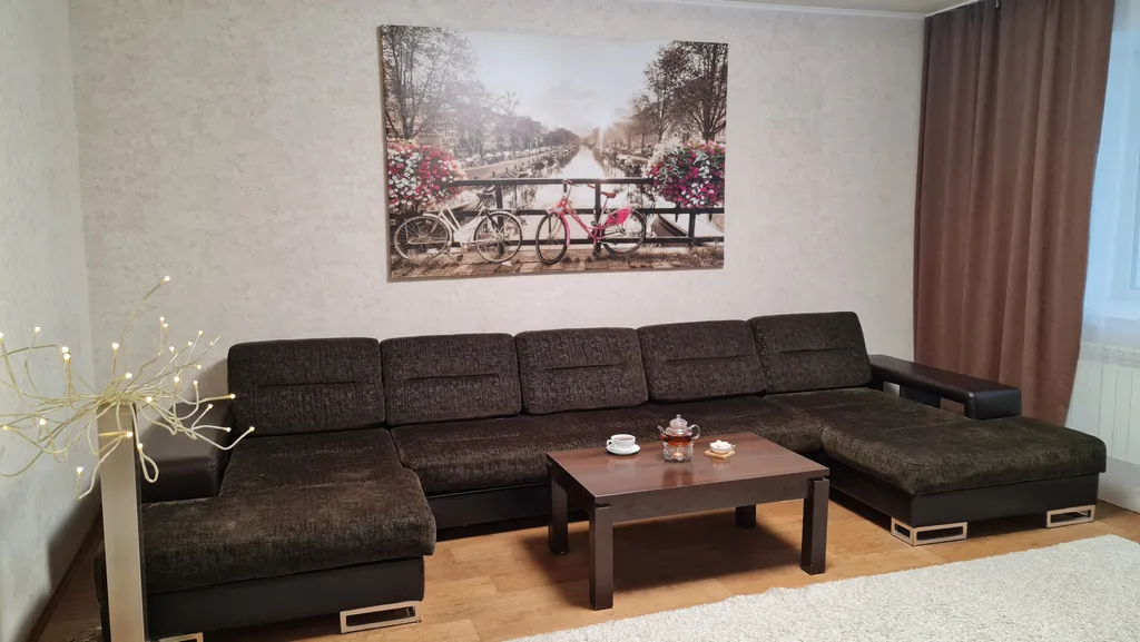 Очень уютная и просторная квартира