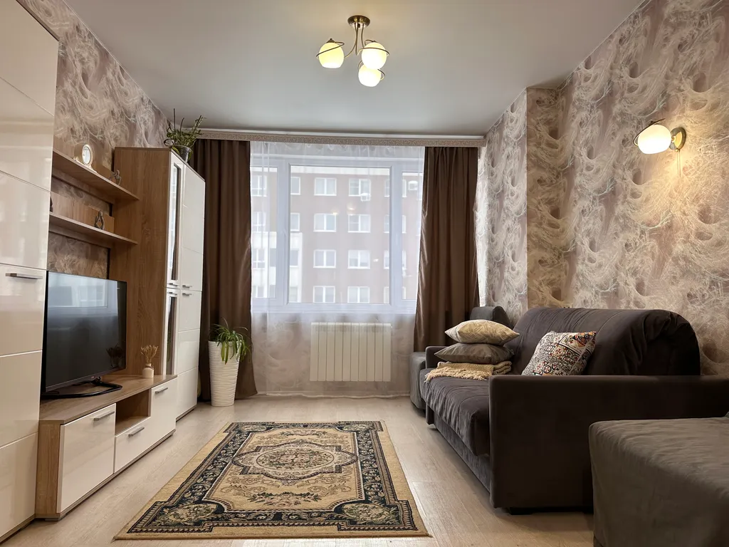 Квартира По-домашнему уютная квартира-студия с дверьми-купе — Нахабино