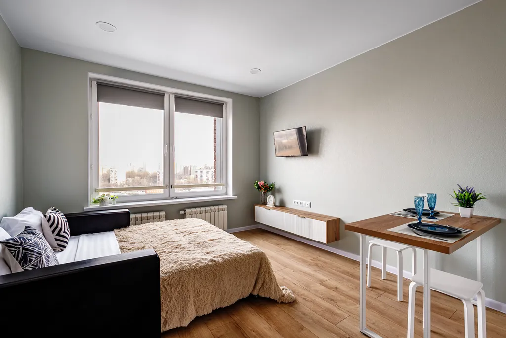 Квартира Квартира MaxRealty24 Студия в 5 минутах пешком от МЦД Грачевская — Москва